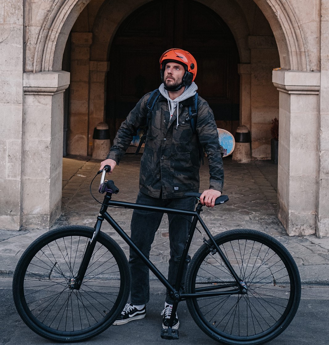 Visière longue casque vélo Tandem - Marko Helmets